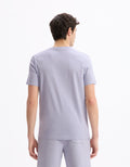 lavande Short sleeves TShirt
