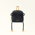 Furla Poppy Ribbon Case Charm in Black - Charms 