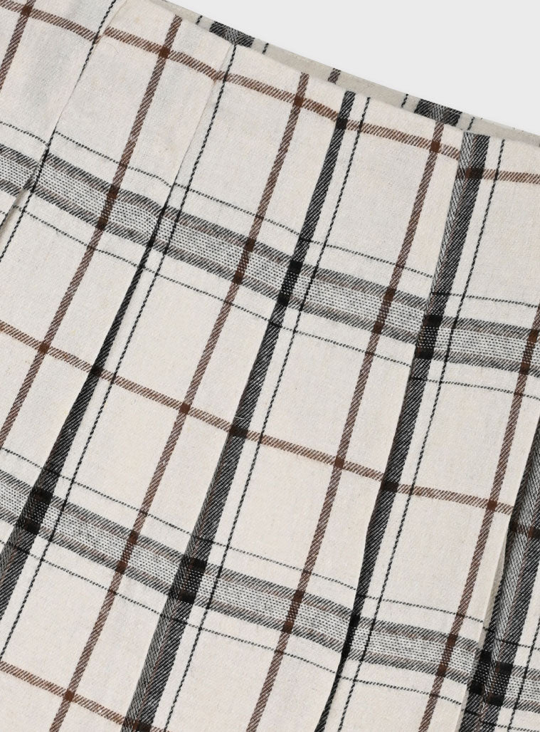 Children's Offwhite Skirt For Girl