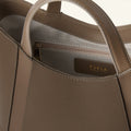 Furla Goccia S Tote in Grey - Bags 