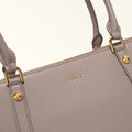 Furla Giulia M Boston  Bag In Leather