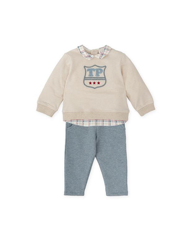 Dark Blue Set Top & Bottom for Kids