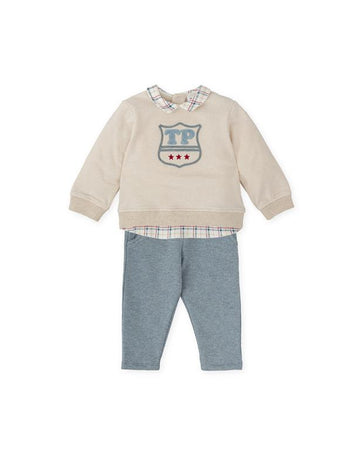 Dark Blue Set Top & Bottom for Kids