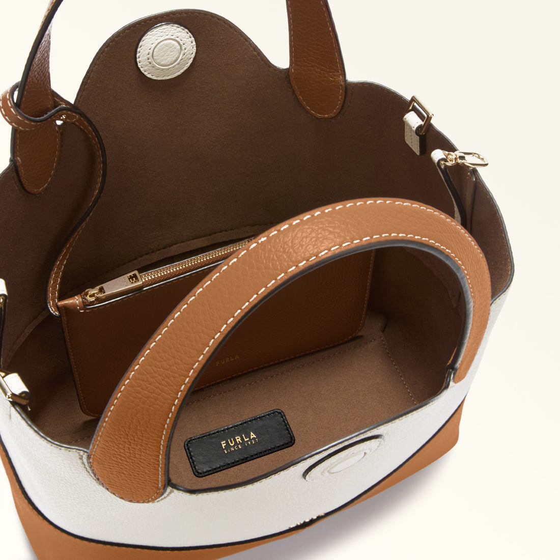 Tote Prr-Furla Primrose Brandy+Panna