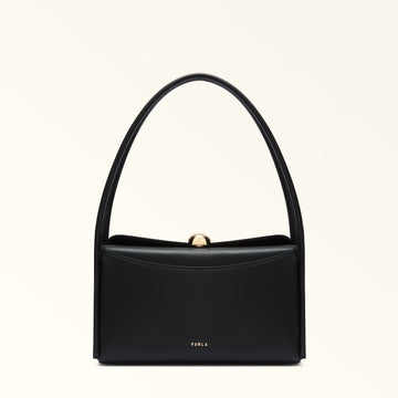 Furla Nicole M Boston  Bag In Leather