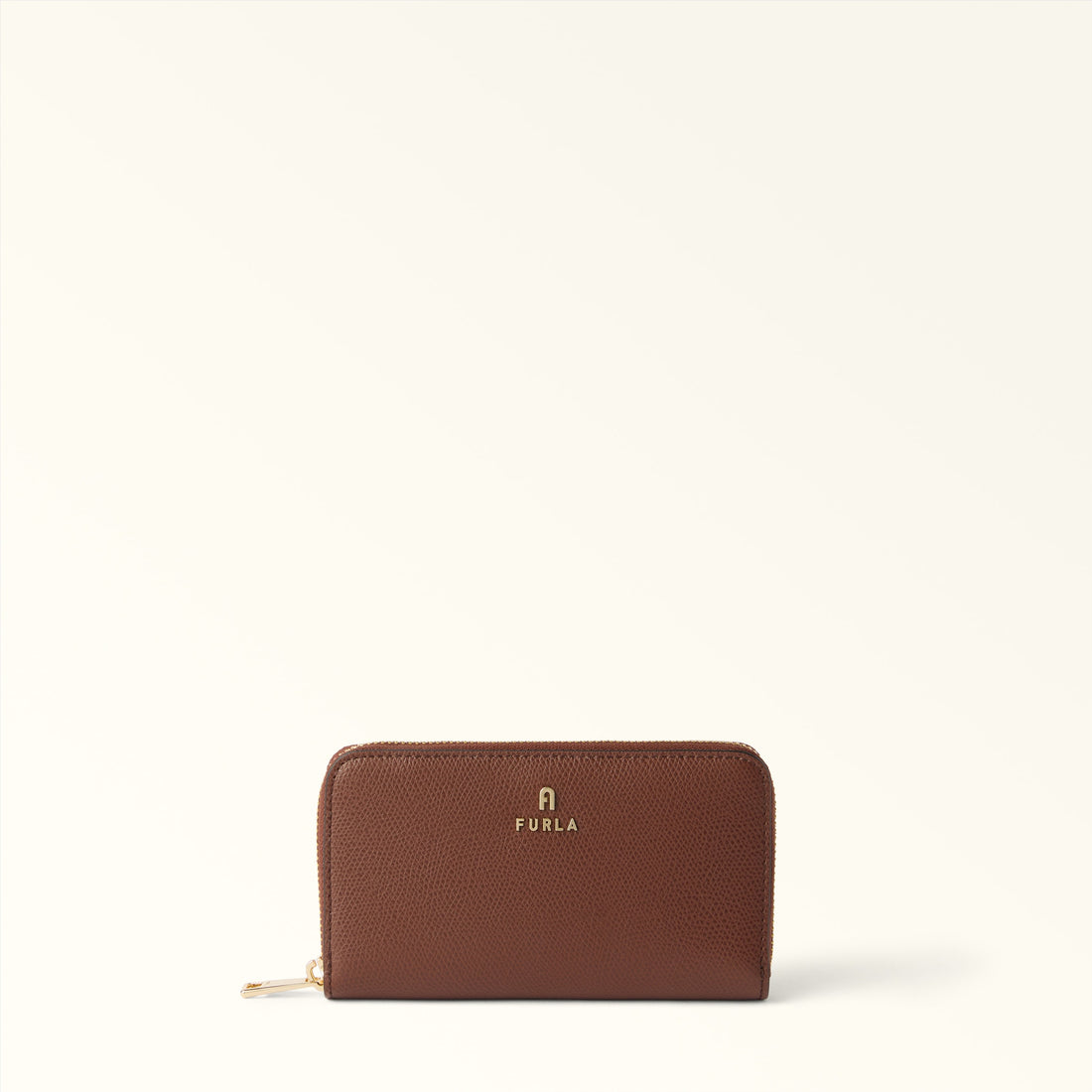 Furla Camelia M Zip Around Slim in Brown - Wallets 