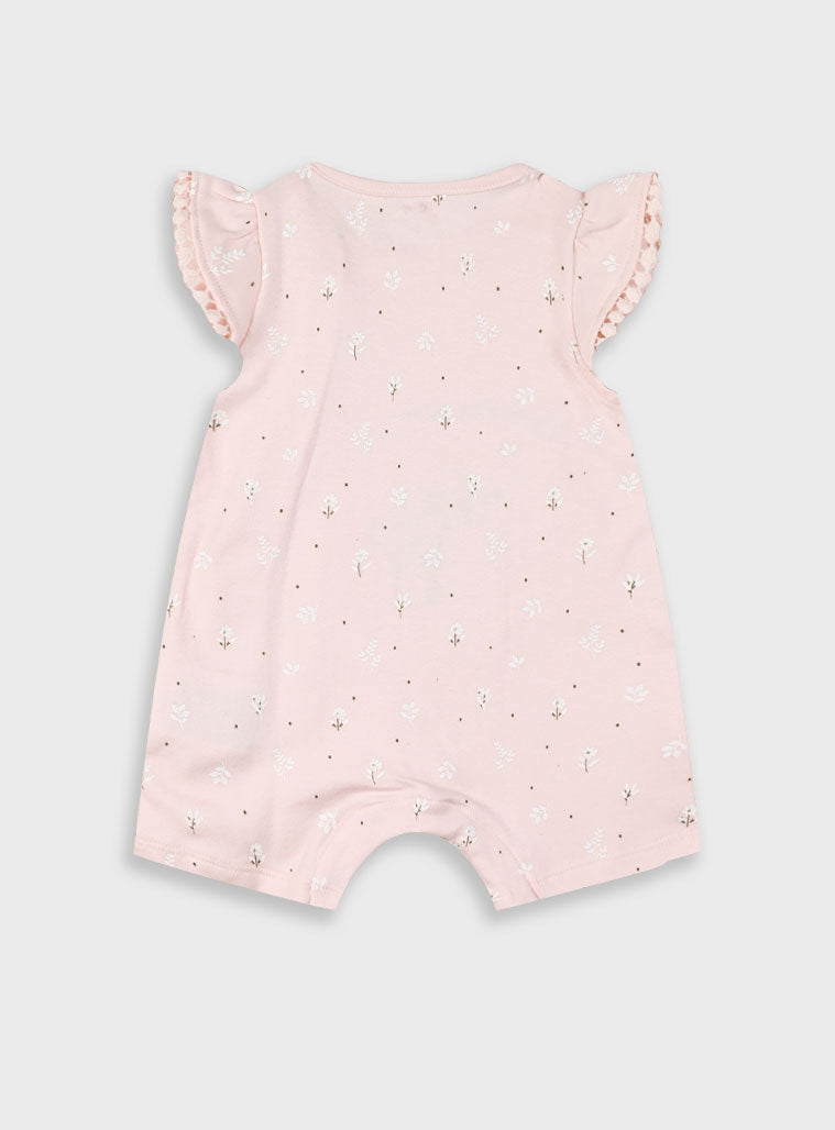 Romper for baby girls -organic cotton Energiers