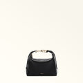 Furla Tonie Mini Hobo Bag In Leather
