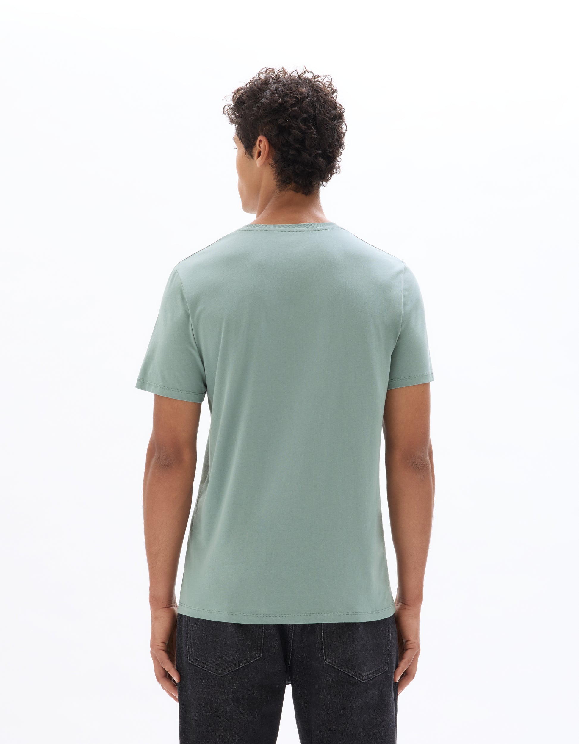 Vert De Gris Short Sleeves Tshirt - Celio Lebanon