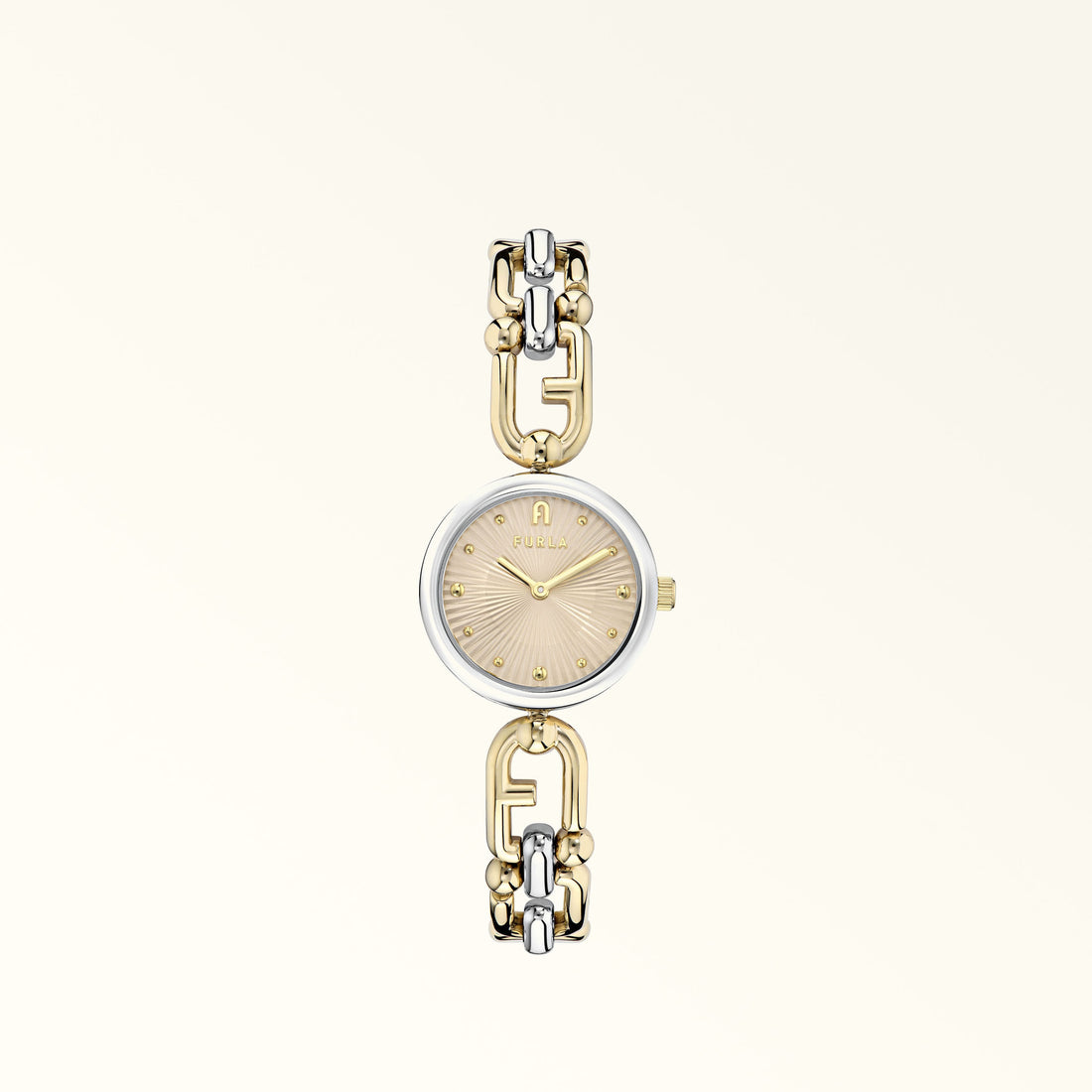 Watches Furla Mianuvola Round Color Argento+Color Oro