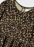 Girl Dress - Leopard