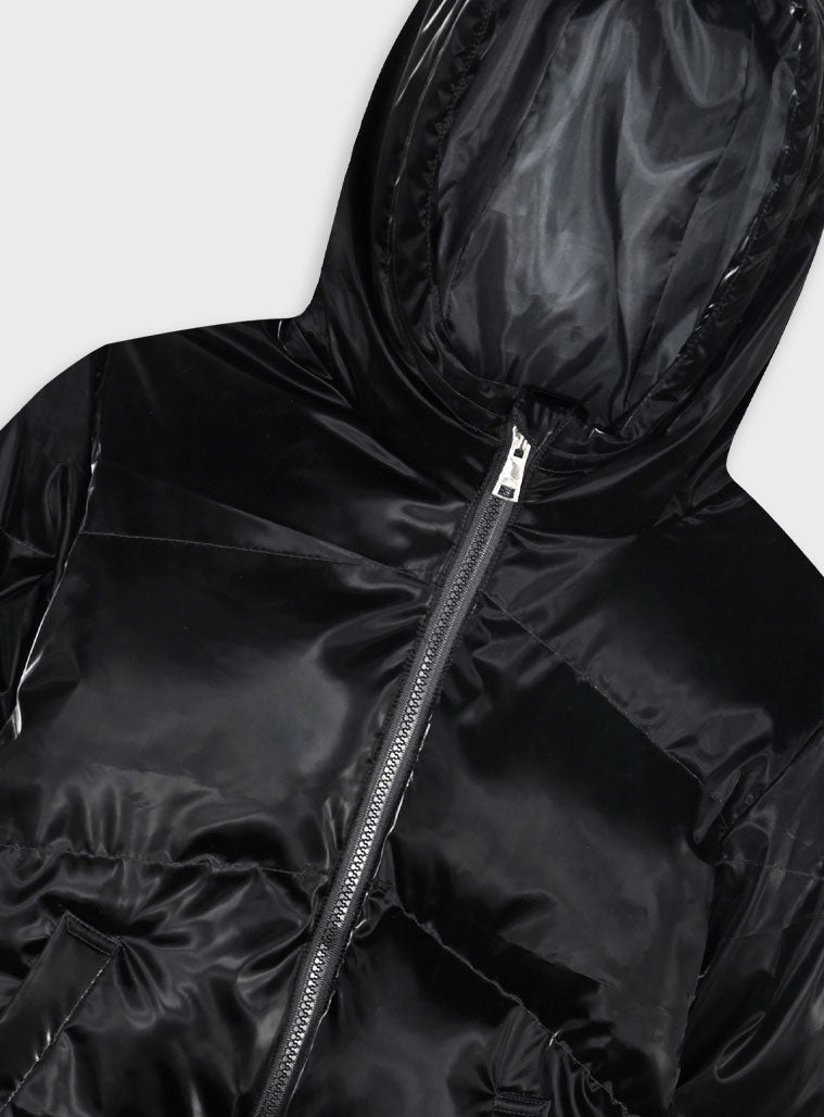 Children's Black Outdoor Clothing Or Coat For Girl