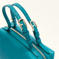 Furla Double Xl Boston  Bag In Leather