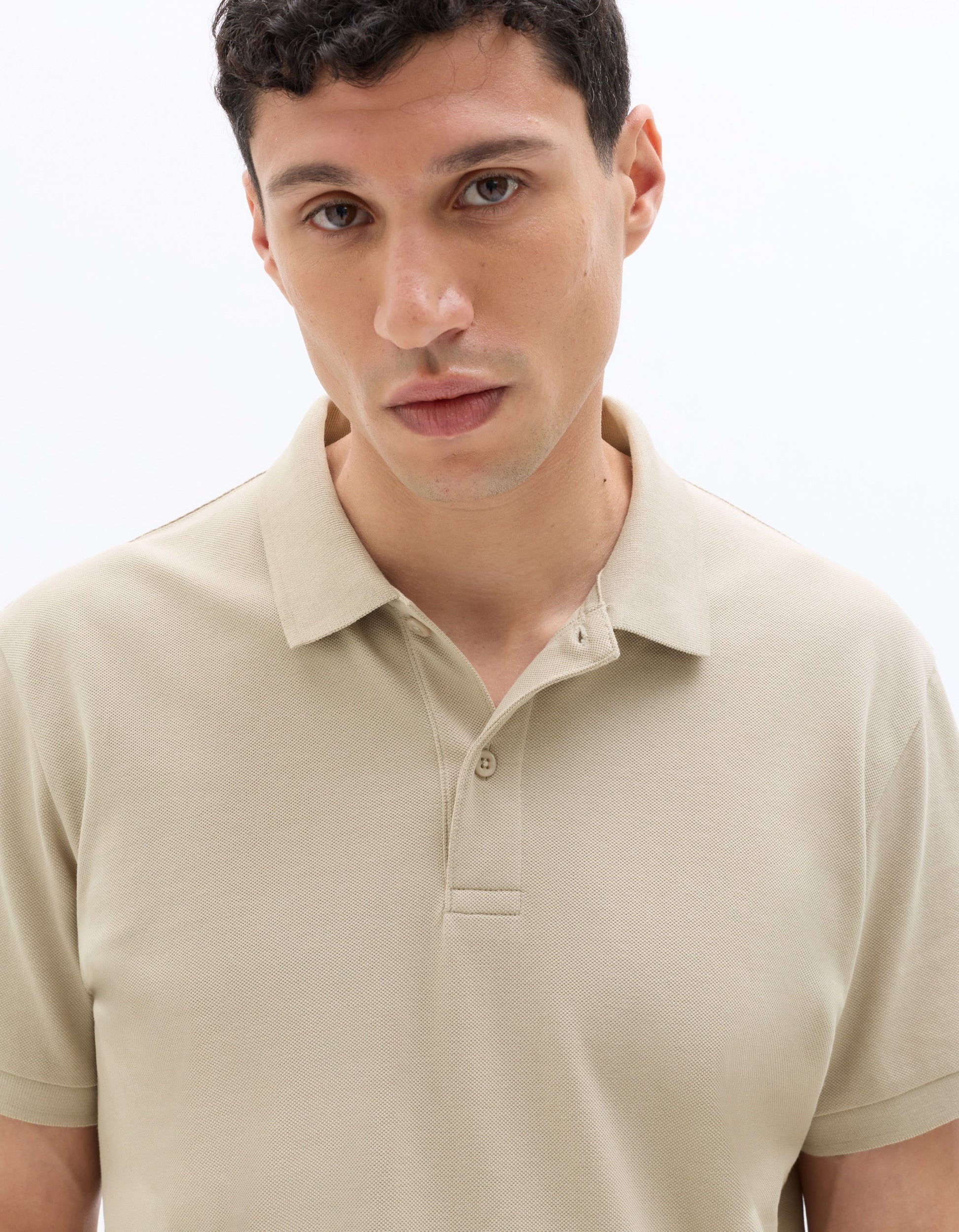 Regular Fit 100% Cotton Pique Polo Celio