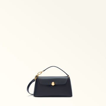 Furla Sfera Soft Mini Crossbody Top Handle in Blue - Bags 