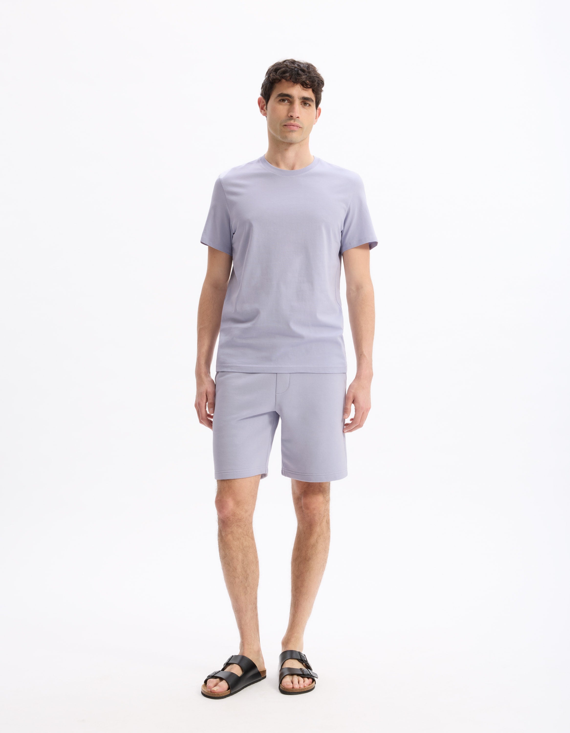 TEBASE Short sleeves TShirt-lavande