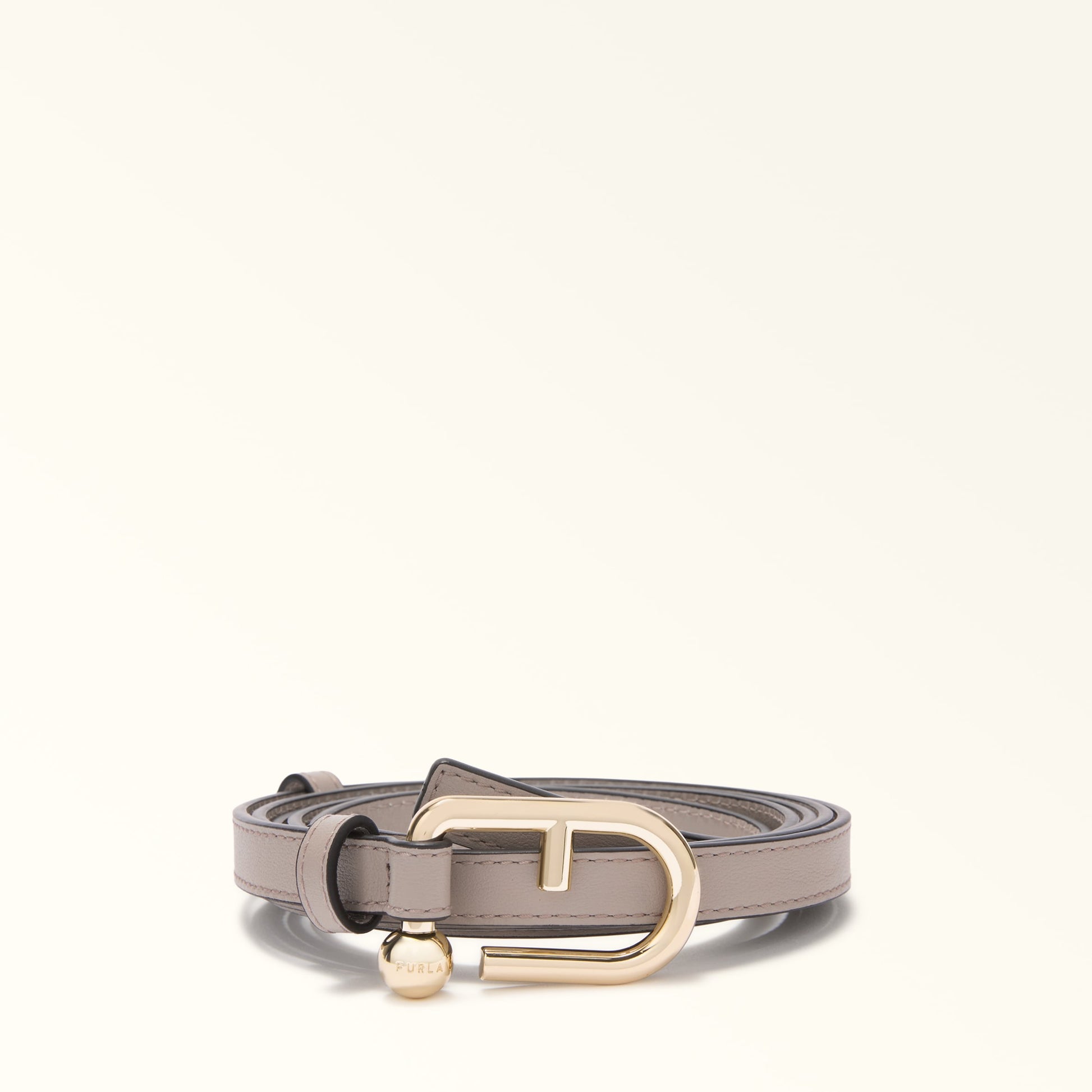 Furla Nuvola Fixed Belt H. 1,5 in White - Belts 