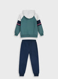 Children's Navy Tracksuit For Boy
