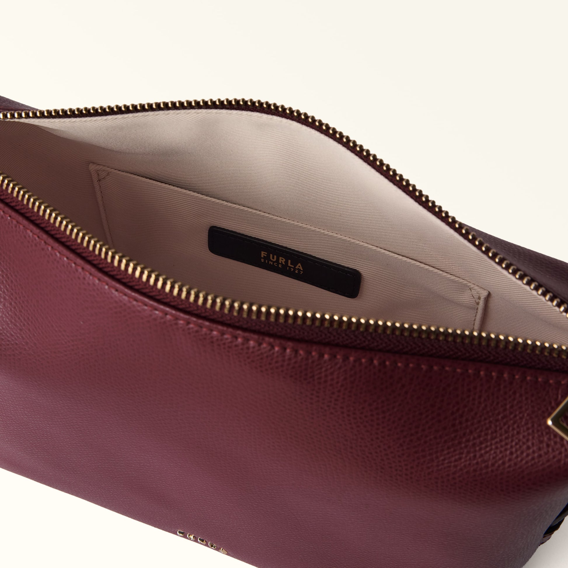 Furla Tonie Mini Hobo in Red - Bags 