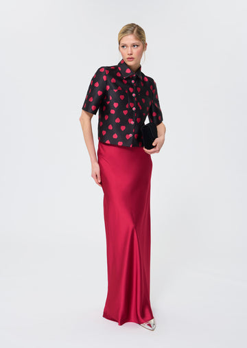 Jesta  garnet skirt for women