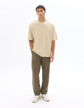 Celio Oversized Crew Neck T-shirt - Beige