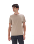 Beige Humus Short Sleeves Tshirt - Celio Lebanon