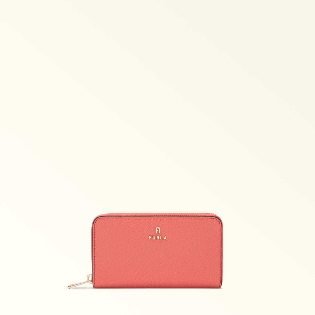 Furla Camelia M Zip Around Slim in White - Wallets 