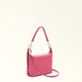 Furla Tonie Mini Hobo Bag In Leather