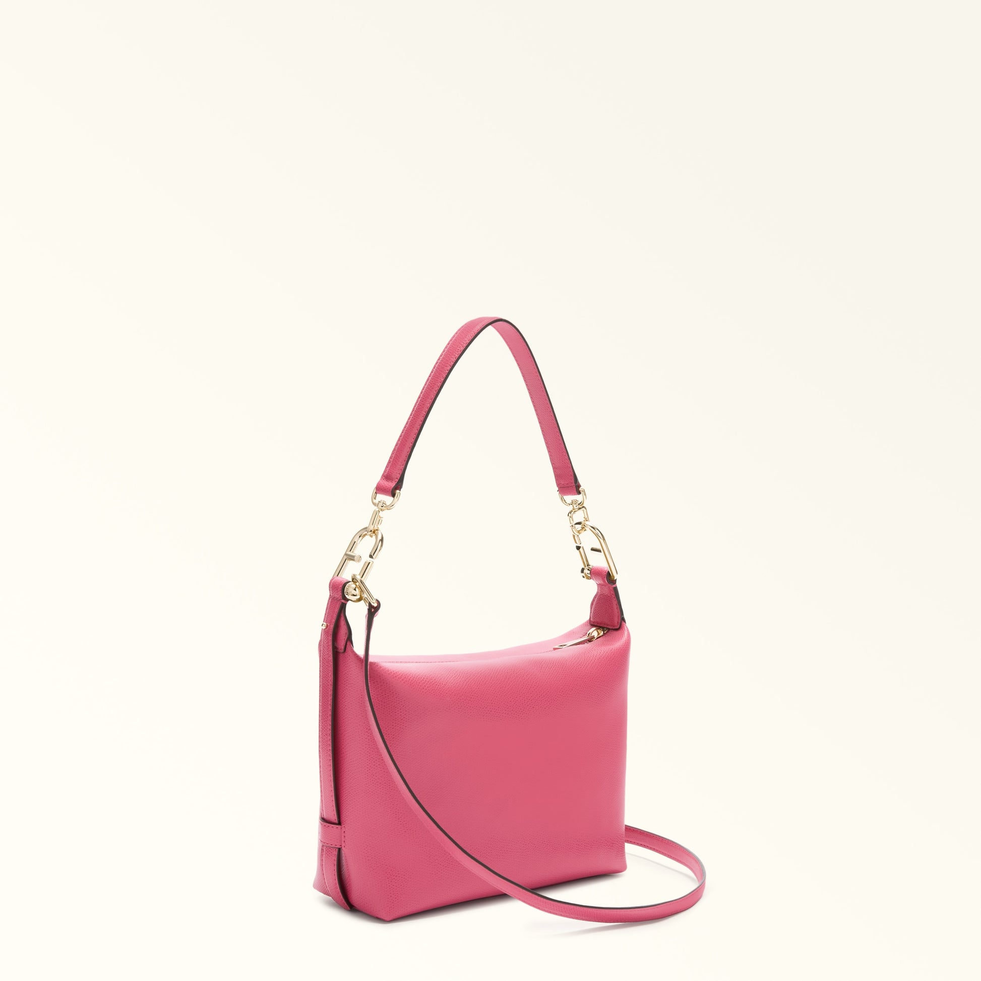 Furla Tonie Mini Hobo Bag In Leather