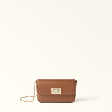 Furla 1927 Mini Crossbody in Brown - Bags 