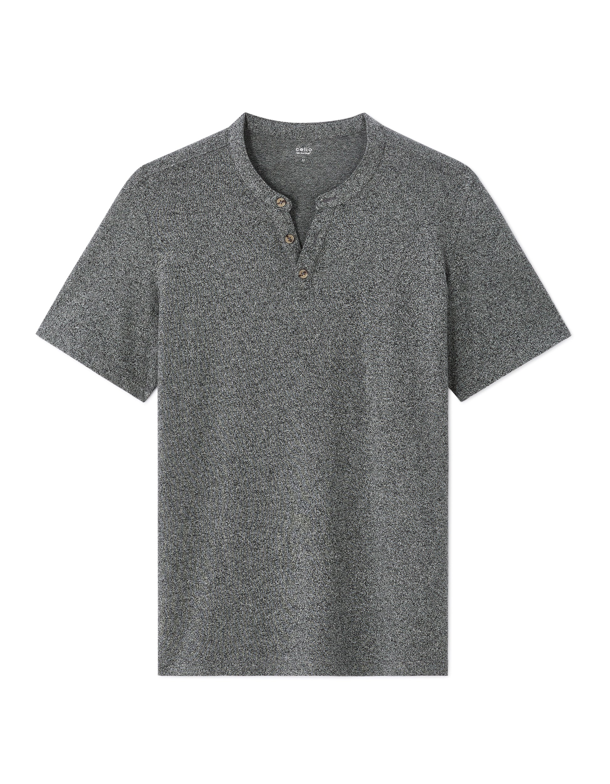 Black And White Mel Short Sleeves Tshirt - Celio Lebanon