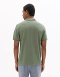 Green Mid Short sleeves Polo for men