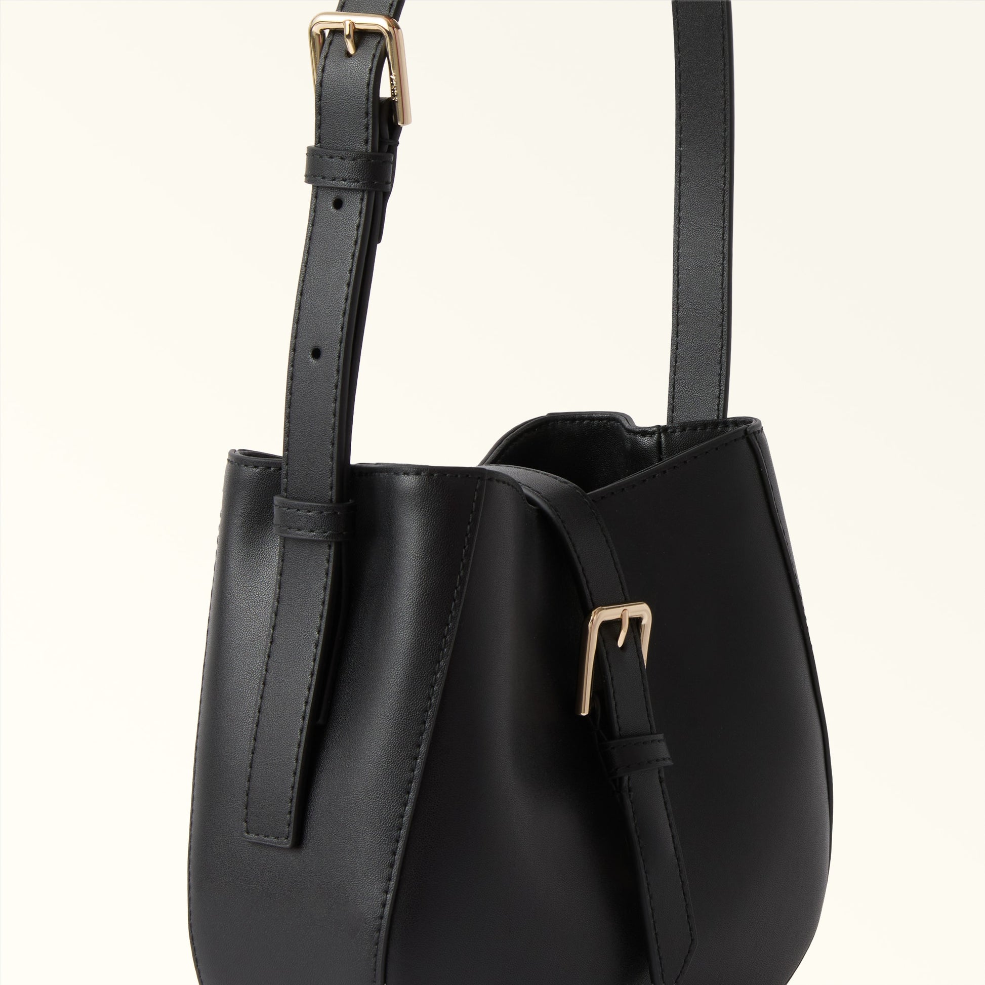 Furla Dora Mini Bucket Bag in Black - Bags 