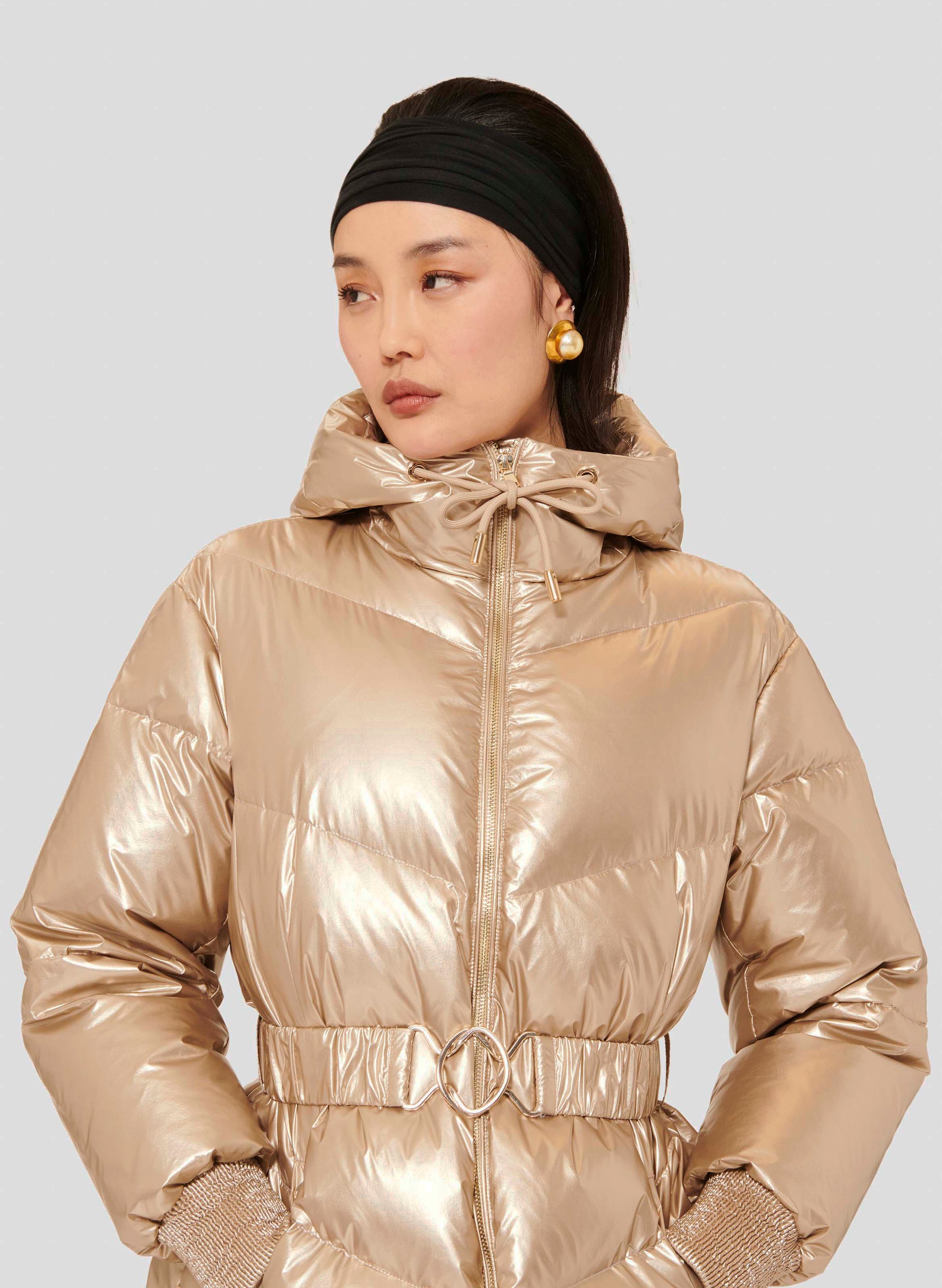 Dina golden down jacket by Tara Jarmon Lebanon