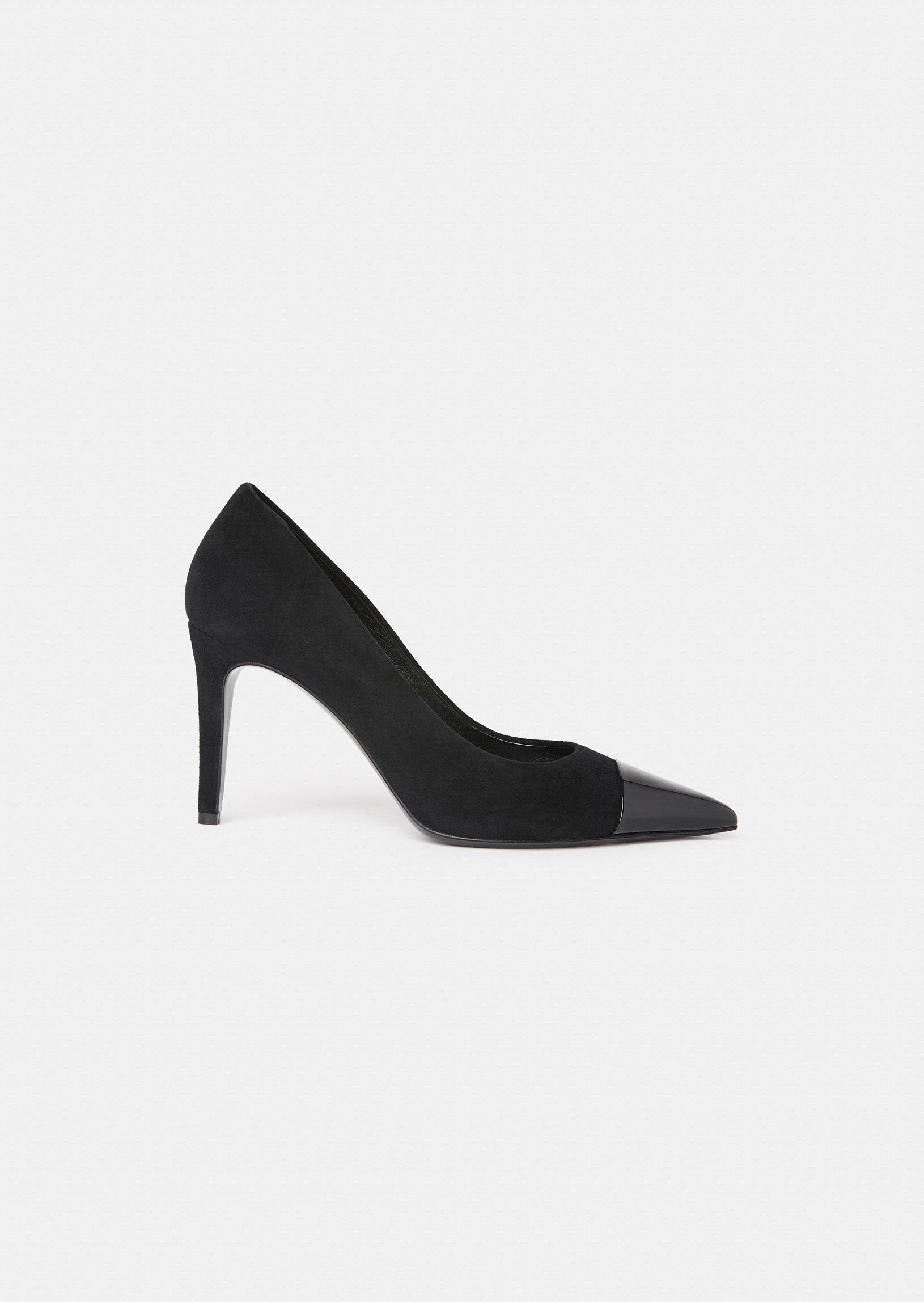 Krystine black leather heels by Tara Jarmon Lebanon
