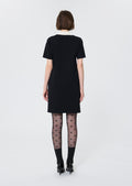 Ruiz  black knitted dress for women