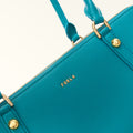 Furla Giulia M Boston  Bag In Leather