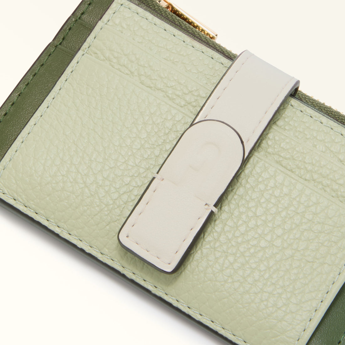 Card Case Fgr-Furla Grazia Light Salvia+Oliva+Panna