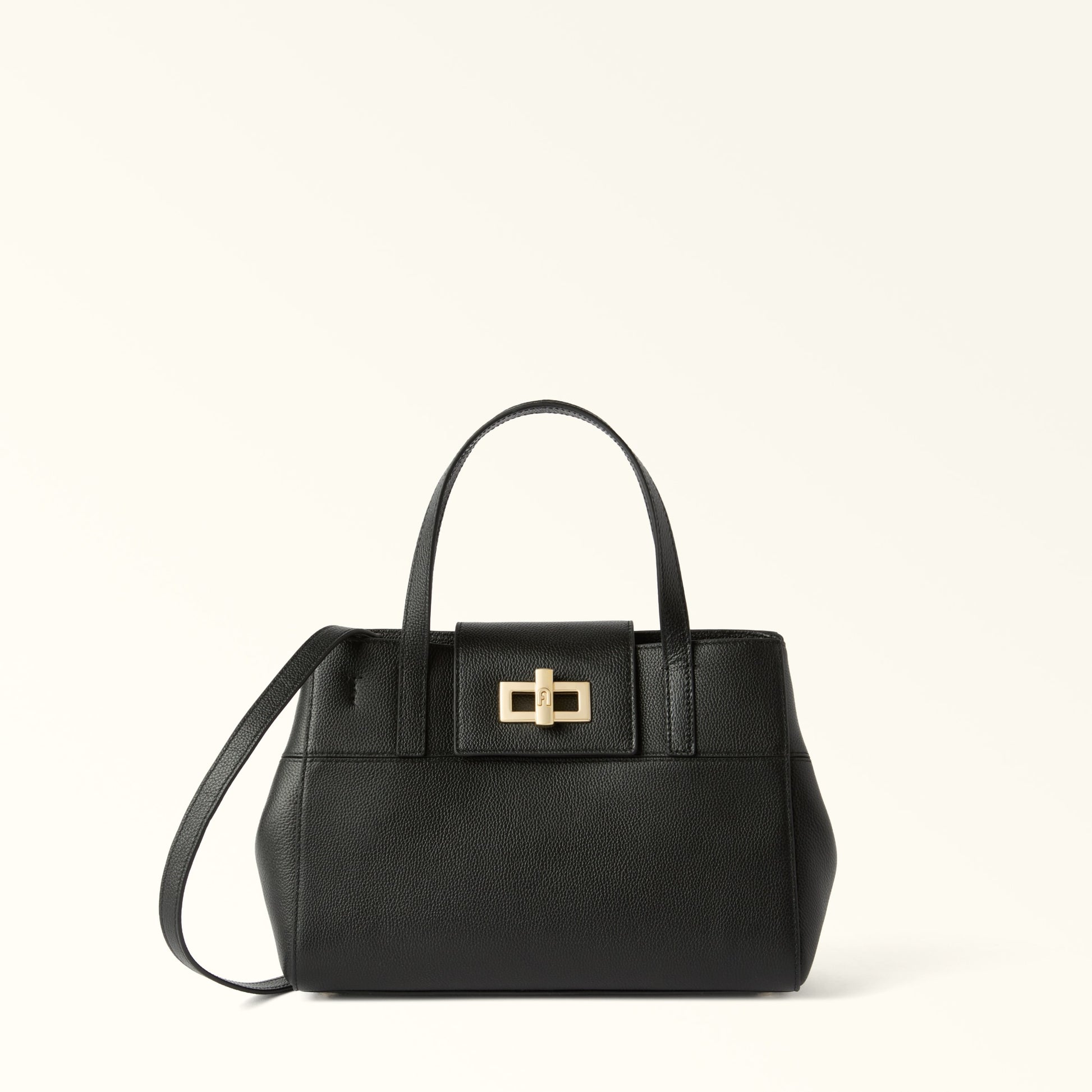 Furla Amelia M Tote in Black - Bags 