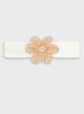 White Infant Hairband for Girls