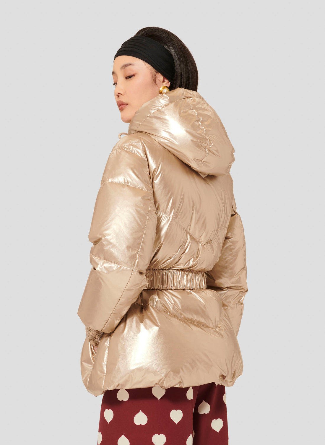 Dina golden down jacket by Tara Jarmon Lebanon