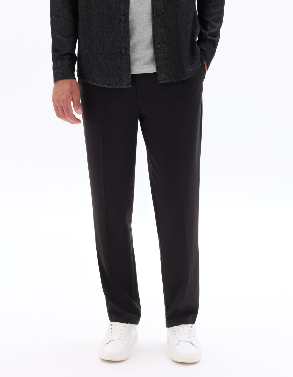 Celio 24H loose stretch trousers - Black