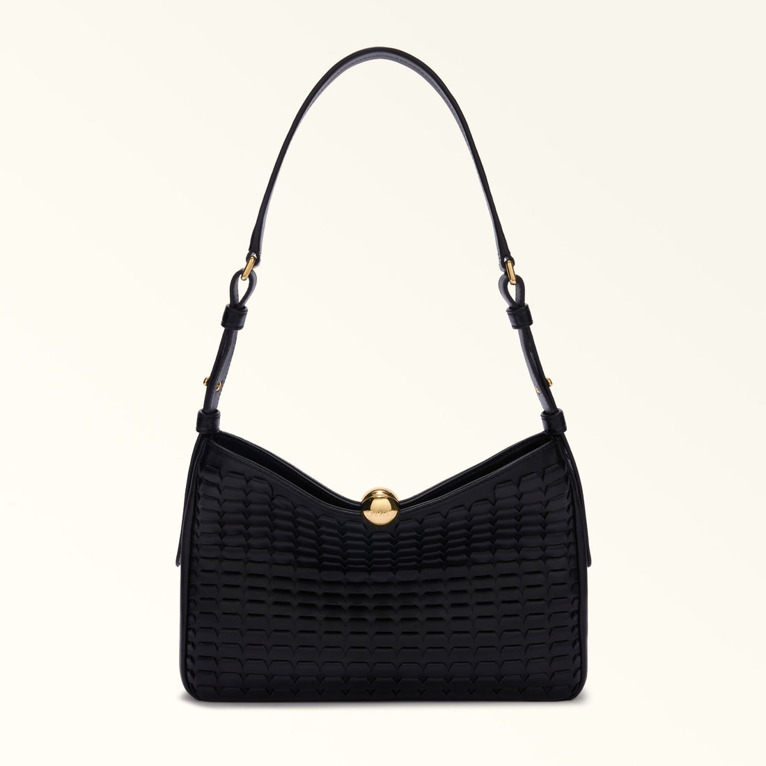Shoulder Bag F5S-Furla Sfera Soft Nero