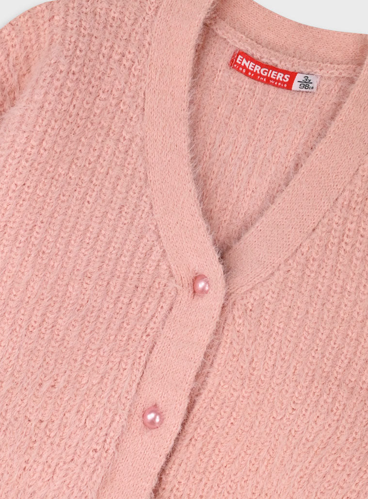 Children's Pink Cardigan For Girl