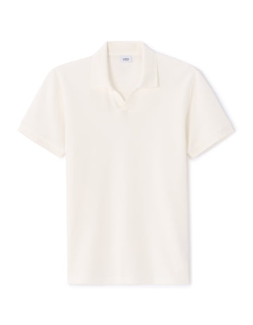 Ecru Short Sleeves Polo - Celio Lebanon