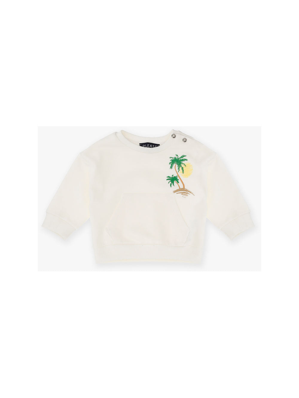 white sweatshirt SWEATSHIRT KHABBAZ