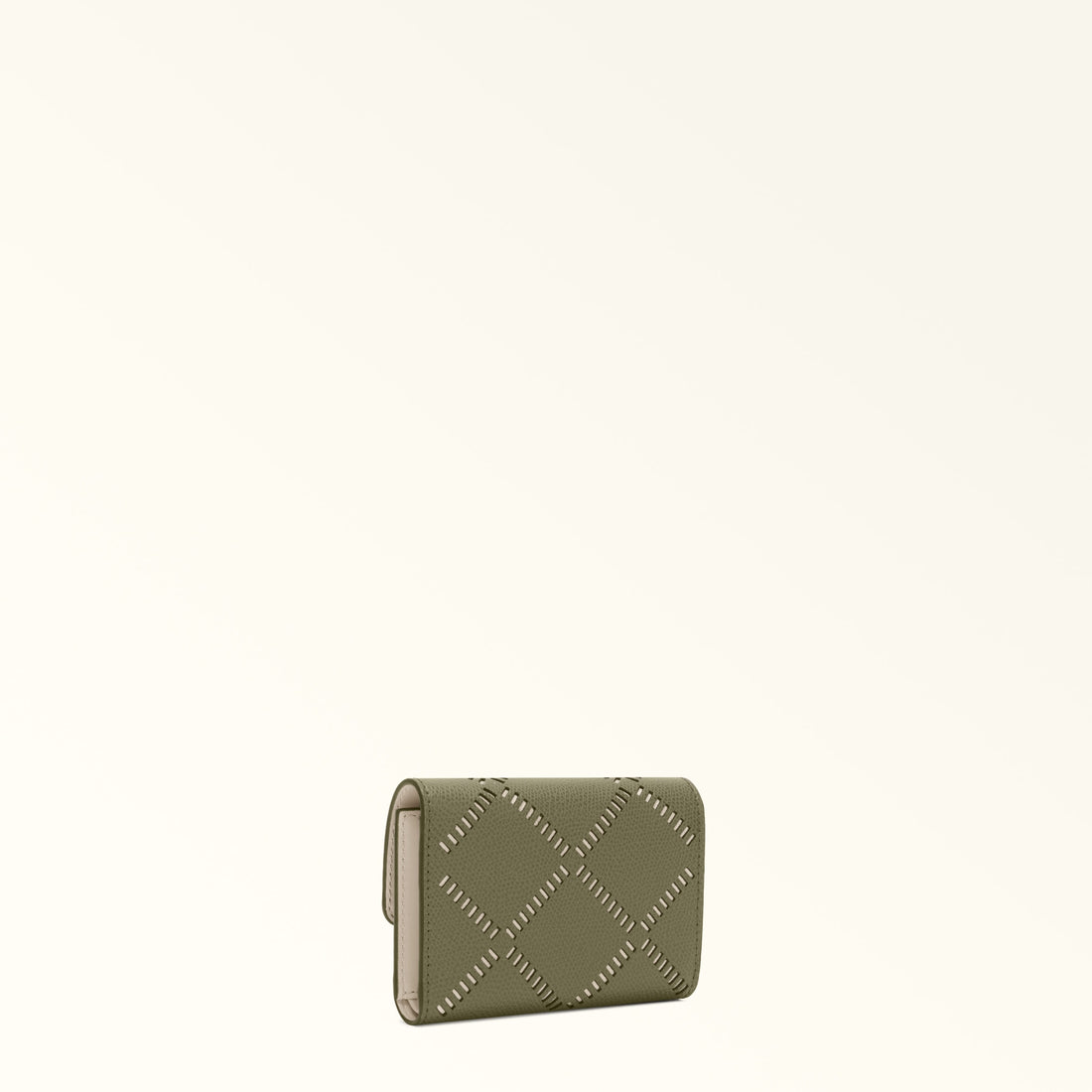 Furla Iride S Compact Wallet in Green - Wallets 