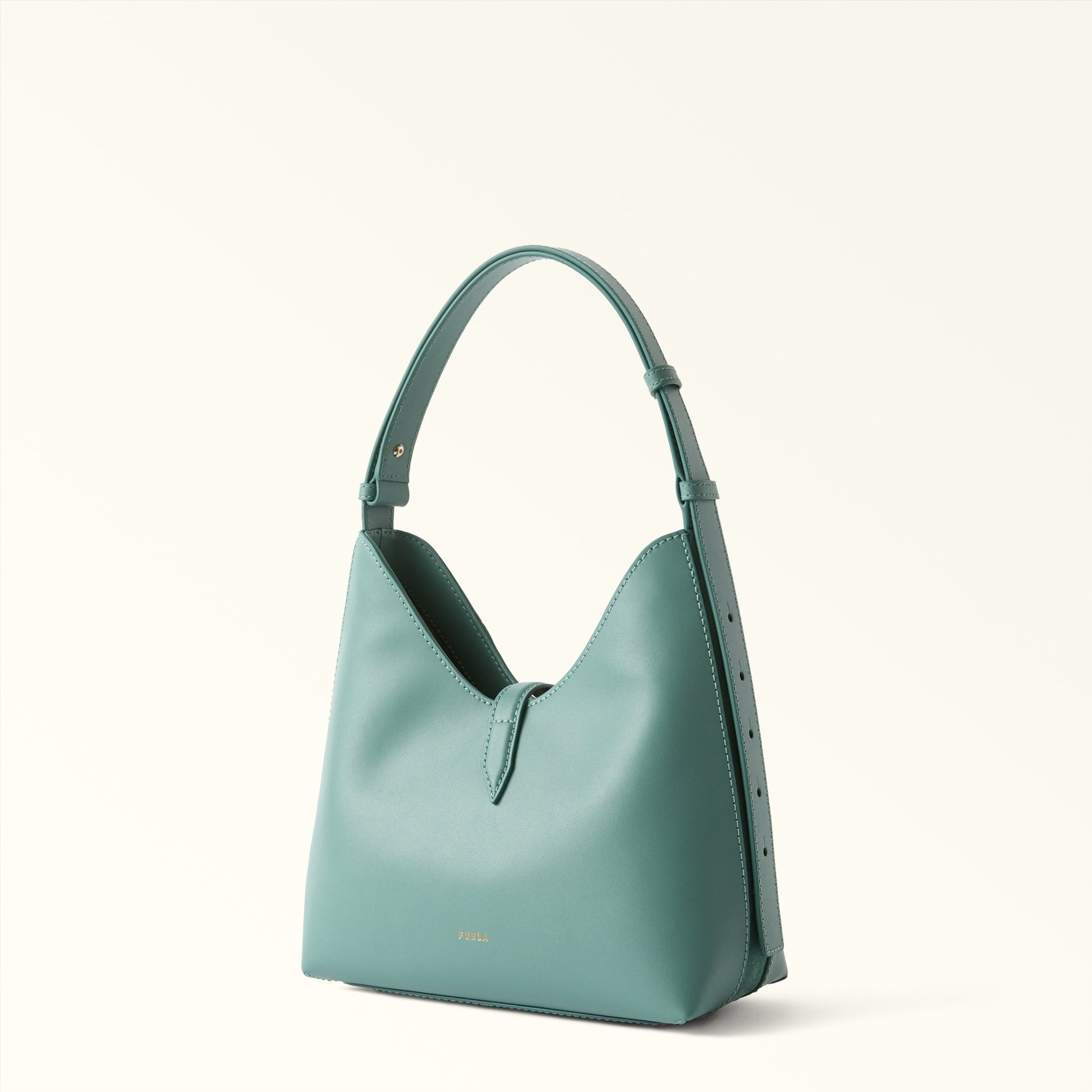 Furla Goccia S Hobo in Green - Bags 
