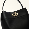 Furla Amelia M Bucket Bag in Black - Bags 