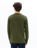 Kaki Moyen Long Sleeves Tshirt - Celio Lebanon